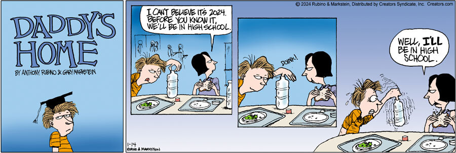 Daddy's Home for Jan 14, 2024
