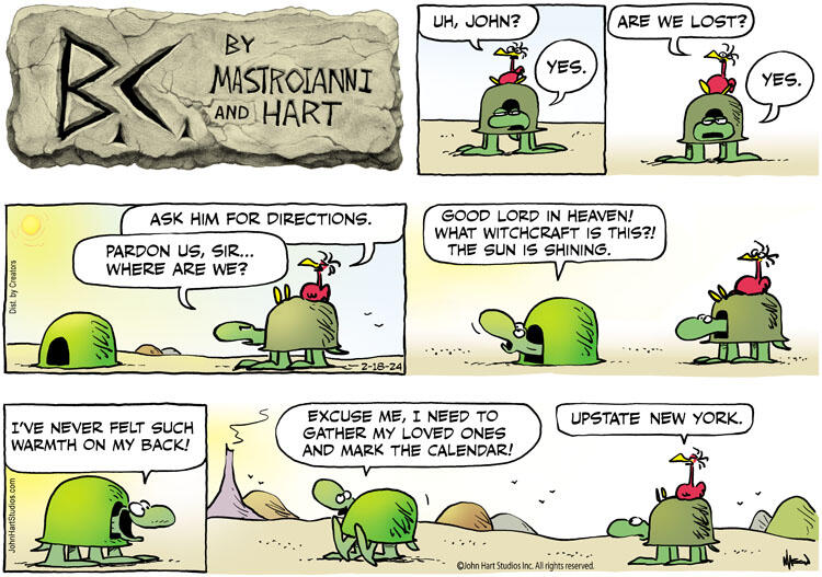 B.C. for Feb 18, 2024