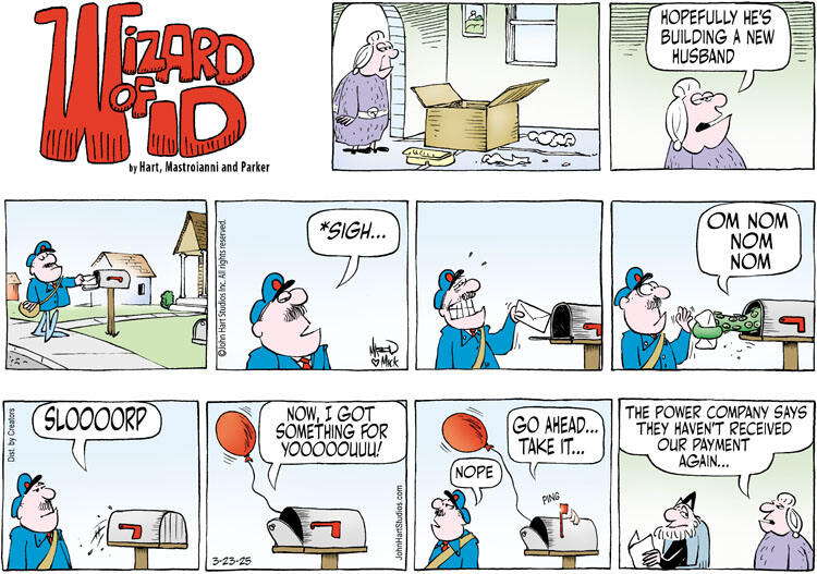 Wizard of Id for Mar 23, 2025
