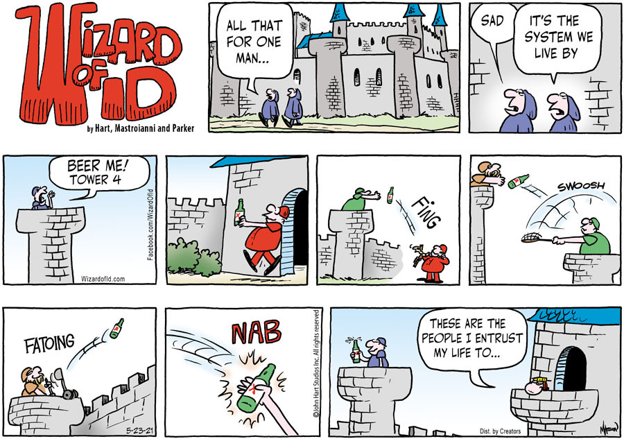 Wizard of Id for May 23, 2021
