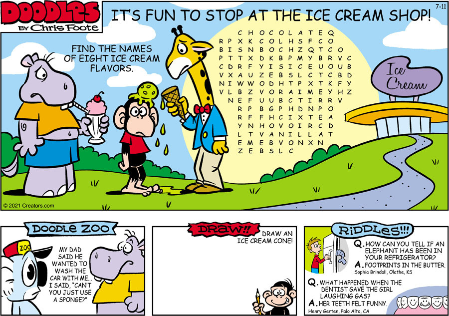 Doodles for Jul 11, 2021