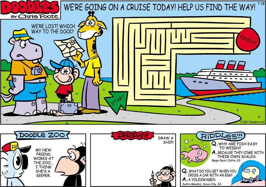 Doodles for Jul 18, 2021