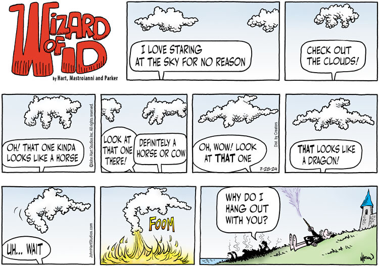 Wizard of Id for Jul 28, 2024