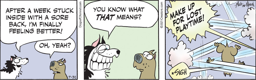 Dogs of C-Kennel for Jul 31, 2021