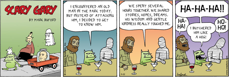 Scary Gary for Aug 22, 2021