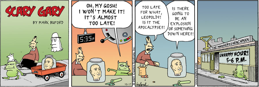 Scary Gary for Oct 17, 2021