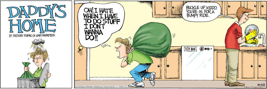 Daddy's Home for Oct 22, 2023