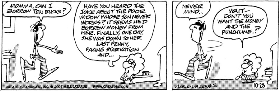 Momma for Oct 28, 2023