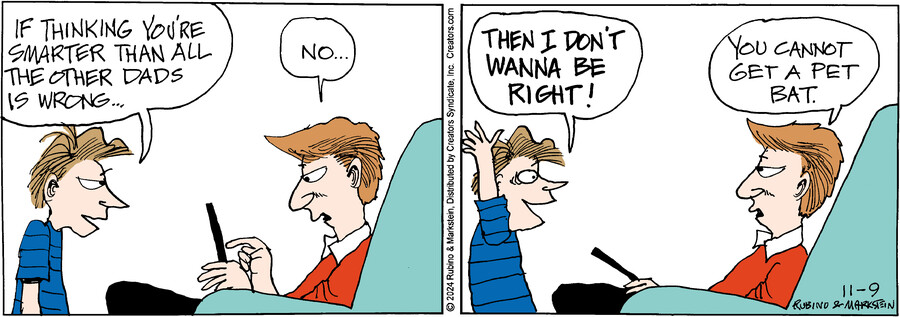 Daddy's Home for Nov 09, 2024