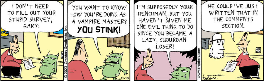 Scary Gary for Nov 16, 2023