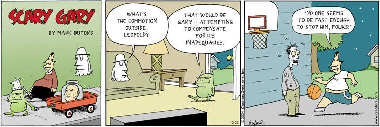 Scary Gary for Dec 22, 2024