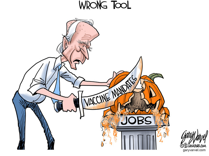 Gary Varvel for Oct 18, 2021