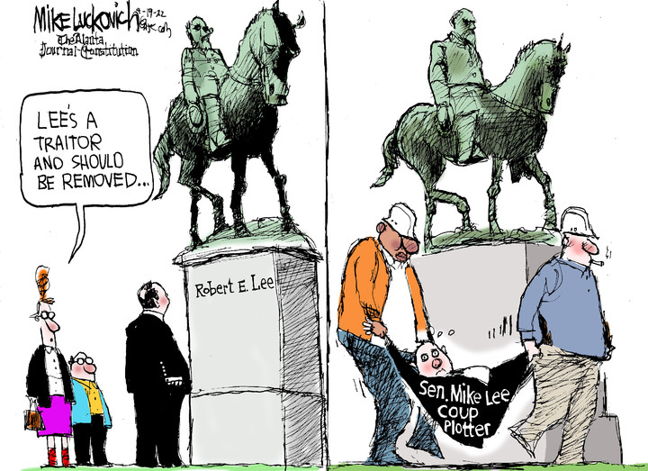 Mike Luckovich for Apr 19, 2022
