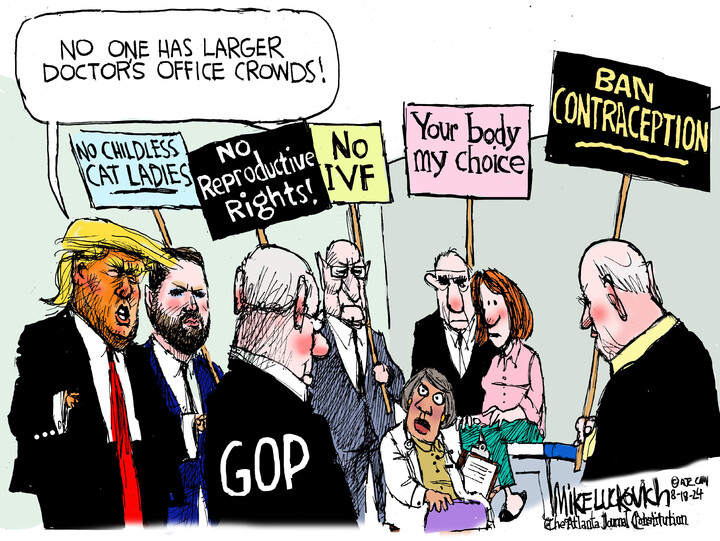 Mike Luckovich for Aug 18, 2024