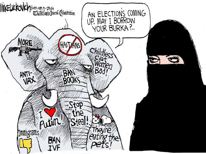 Mike Luckovich for Sep 29, 2024