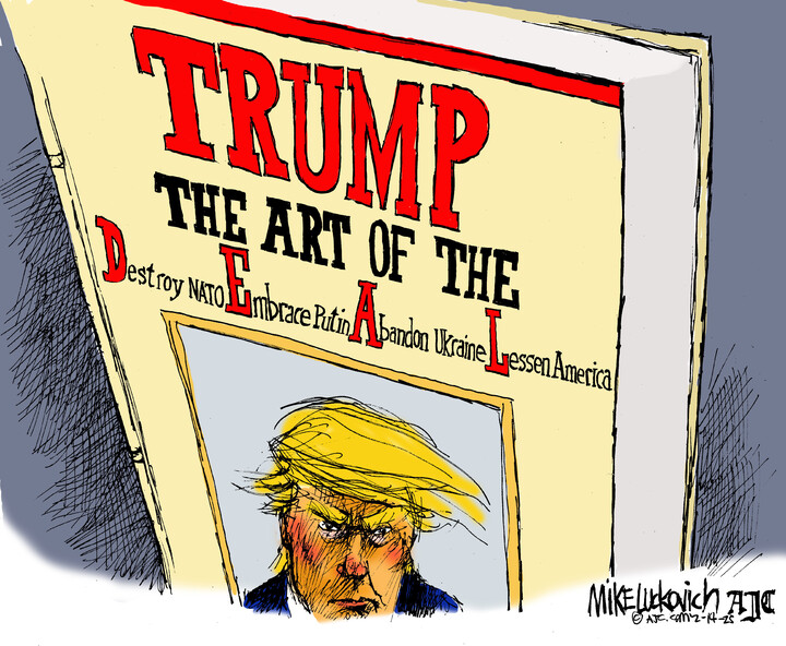 Mike Luckovich for Feb 14, 2025