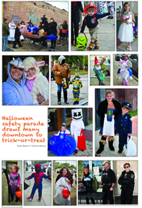Downtown trick-or-treating
