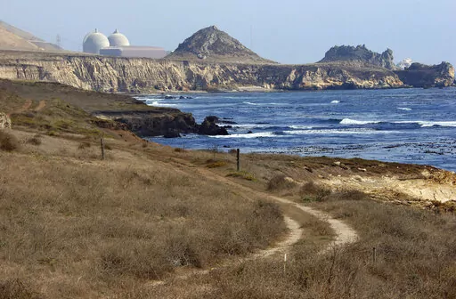 The Diablo Canyon Nuclear Power Plant, south of Los Osos, Calif., is viewed Sept. 20, 2005. California's last operating nuclear power plant could get a second lease on life. Owner Pacific Gas & Electric decided six years ago to close the twin-domed power plant by 2025. But Democratic Gov. Gavin Newsom, who was involved in the agreement to close the reactors, has prompted PG&E to consider seeking a longer lifespan for the plant. (AP Photo/Michael A. Mariant, File)