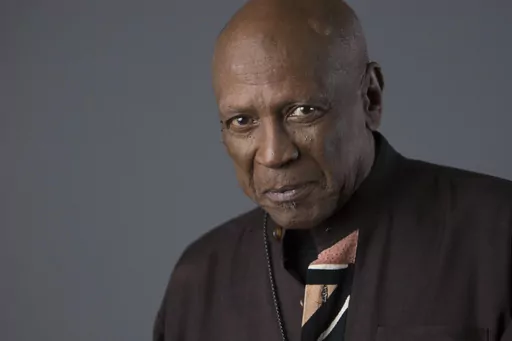 Louis Gossett Jr. poses for a portrait in New York to promote the release of "Roots: The Complete Original Series" on Bu-ray on May 11, 2016. Gossett Jr., the first Black man to win a supporting actor Oscar and an Emmy winner for his role in the seminal TV miniseries “Roots,” has died. He was 87. (Photo by Amy Sussman/Invision/AP, File)