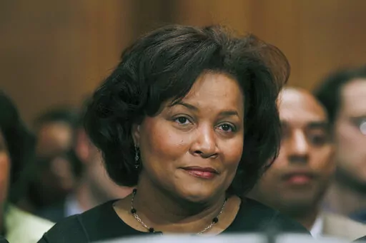Judge J. Michelle Childs listens during her nomination hearing before the Senate Judiciary Committee on Capitol Hill in Washington, on April 16, 2010. (AP Photo/Charles Dharapak)
