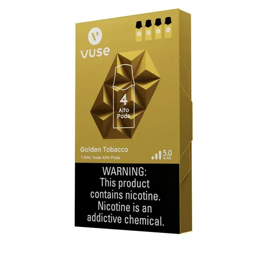 This illustration provided by Reynolds American in June 2024, shows packaging for the Vuse Alto e-cigarette. The U.S. The Food and Drug Administration authorized sales of Vuse Alto, the best-selling e-cigarette, on Thursday, July 18, 2024, allowing Reynolds American to keep its reusable e-cigarette on the market for years to come. (Reynolds American via AP)