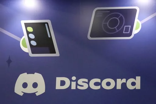 A display Discord stands at the company's booth at the Game Developers Conference 2023 in San Francisco on March 22, 2023. A major leak of classified U.S. documents that’s shaken Washington and exposed new details of its intelligence gathering may have started in a chatroom on the social media platform popular with gamers. (AP Photo/Jeff Chiu, File)