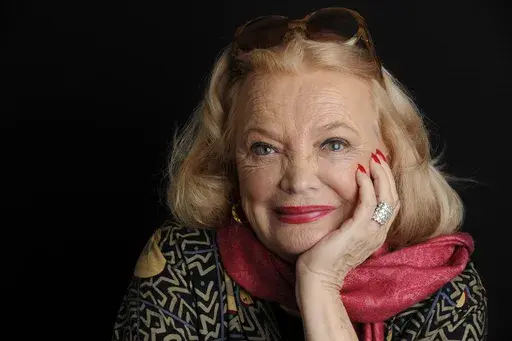 Actor Gena Rowlands poses for a portrait at the London West Hollywood hotel in West Hollywood, Calif., on Dec. 4, 2014. Rowlands, hailed as one of the greatest actors to ever practice the craft and a guiding light in independent cinema as a star in groundbreaking movies by her director husband, John Cassavetes, and later charmed audiences in her son's tear-jerker “The Notebook,” has died at age 94. (Photo by Chris Pizzello/Invision/AP, File)