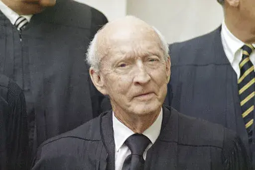 Supreme Court Justice Hugo L. Black, poses for a photo on Oct. 9, 1970. Supreme Court justices have long prized confidentiality. It’s one of the reasons the leak of a draft opinion in a major abortion case last week was so shocking. But it’s not just the justices’ work on opinions that they understandably like to keep under wraps. The justices are also ultimately the gatekeepers to information about their travel, speaking engagements and health issues. (AP Photo/John Duricka, File)