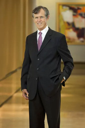 In this October 2017 photo provided by Butler Snow LLP, James B. Tucker poses for a picture, in Ridgeland, Miss. Tucker, an attorney who prosecuted corrupt Mississippi public officials during a 30-year career with the Justice Department, died Tuesday, Dec. 28, 2021. He was 82. (Barrett Photography: Michael & Dianne/Butler Snow LLP via AP)