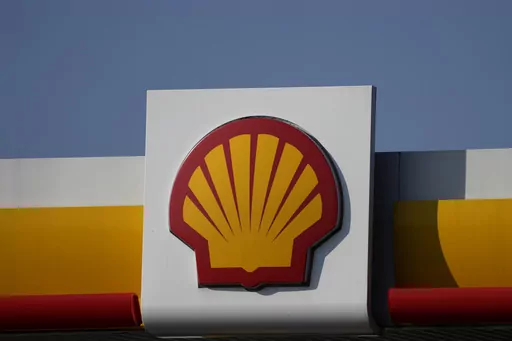A Shell logo is displayed at a gas station in London, on March 8, 2022. A marketing campaign by oil major Shell was banned by the U.K.'s advertising watchdog Wednesday, June 7, 2023, for implying a big proportion of its business was in low carbon energy even though fossil fuels make up the “vast majority” of its operations. (AP Photo/Frank Augstein, File)