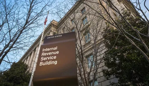 This April 13, 2014, file photo shows the Internal Revenue Service (IRS) headquarters building in Washington. For small-business owners, preparing an income tax return is far from simple, which can increase the chances of making a mistake. According to two small-business pros, if you catch an error after you’ve filed your small-business tax return, the first thing to do is confirm there’s really an error on the return and make sure to stay calm.  (AP Photo/J. David Ake, File)