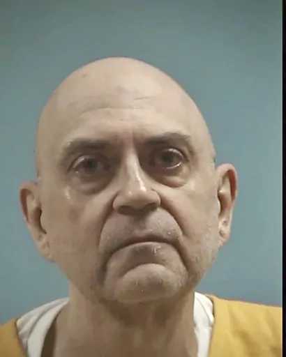 In this photo provided by the Mississippi Department of Corrections is inmate Paul West, in Pearl, Miss., on May 6, 2022. The Mississippi Court of Appeals on Tuesday, Aug. 1, 2023, affirmed the 2022 conviction of former Franciscan friar West, in the 1990s sexual abuse of a student at a Catholic school. (Mississippi Department of Corrections via AP)