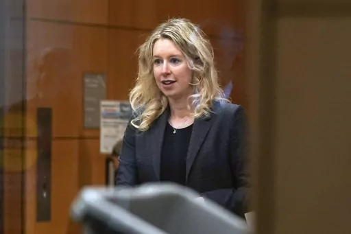 Former Theranos CEO Elizabeth Holmes arrives at federal court in San Jose, Calif., Oct. 17, 2022. Holmes has once again lost her bid to stay out of prison while she appeals her fraud conviction tied to a blood-testing hoax that bilked investors. In a one-page ruling, the U.S. Court of Appeals for the Ninth Circuit ruled Tuesday, May 16, 2023, that Holmes' appeal did not show that she would have received a shorter sentence or have her conviction reversed due to errors made during her trial. (AP P