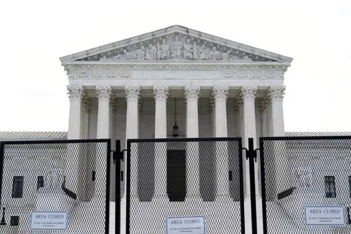 The U.S. Supreme Court, Tuesday, June 21, 2022 in Washington. (AP Photo/Jose Luis Magana)