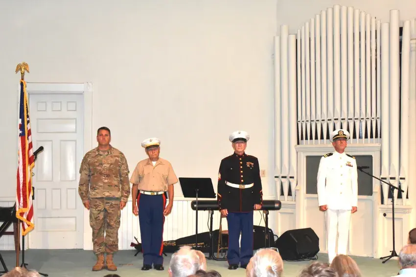 Annual Salute the Military Kosy Pops Concert Held at Mary Ricks ...